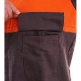 Jacket MOFOS, welding, men´s, grey - orange - Euro Work Wear