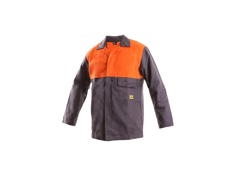 Jacket MOFOS, welding, men´s, grey - orange - Euro Work Wear