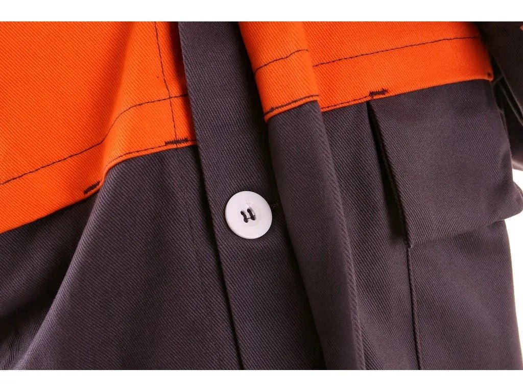 Jacket MOFOS, welding, men´s, grey - orange - Euro Work Wear