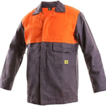 Jacket MOFOS, welding, men´s, grey - orange - Euro Work Wear