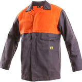Jacket MOFOS, welding, men´s, grey - orange - Euro Work Wear