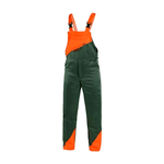 Lesnik Overalls in Green/Orange - Euro Work Wear
