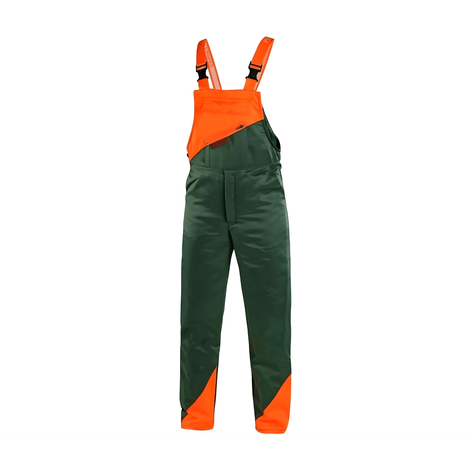 Lesnik Overalls in Green/Orange - Euro Work Wear