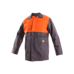 Mofos Men's Gray/Orange Welding Jacket - Euro Work Wear